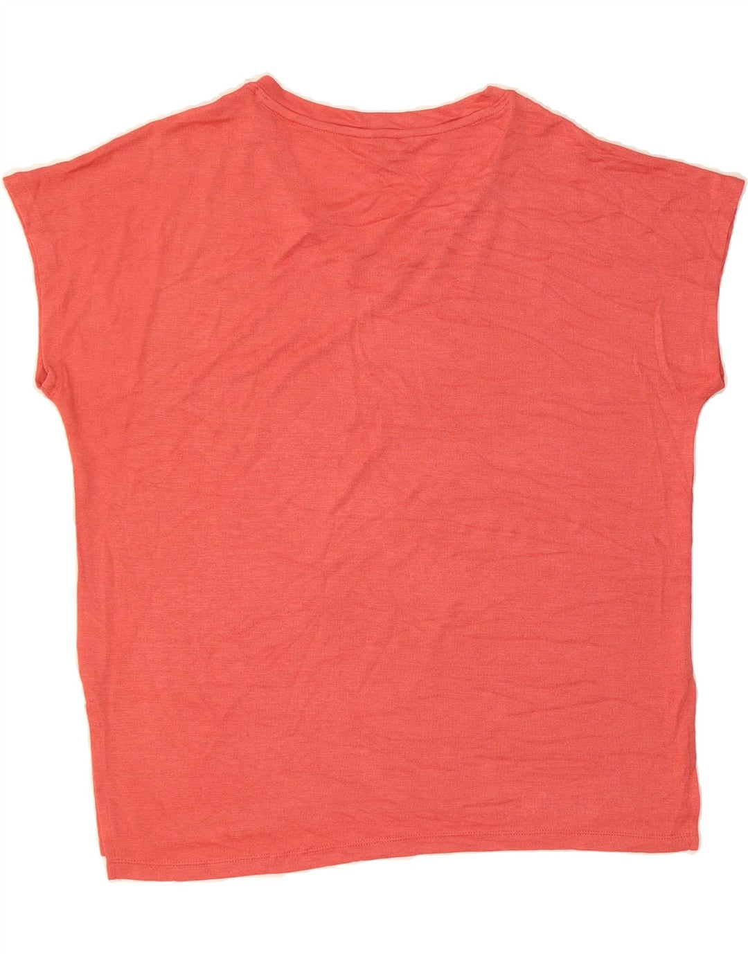 ORVIS Womens Oversized Blouse Top UK 16 Large Orange Polyester Vintage Orvis and Second-Hand Orvis from Messina Hembry 