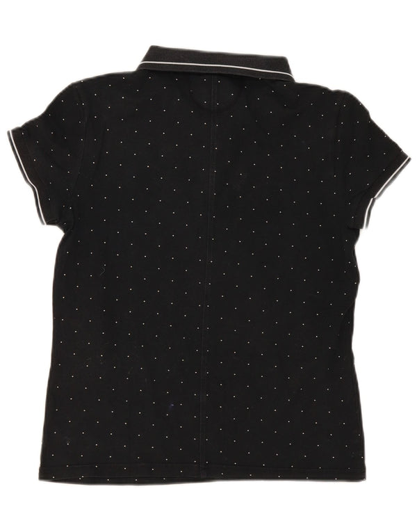 Nike Polo Mujer UK 18/20 2XL Negro Manchado
