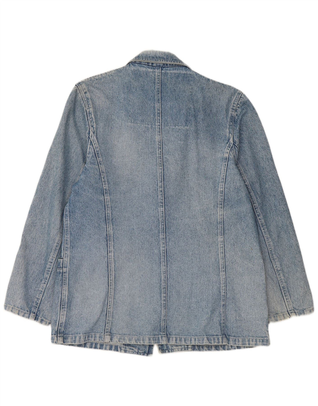 Bianca Maria Caselli Chaqueta tipo blazer vaquera con 1 botón para mujer UK 44 Azul medio