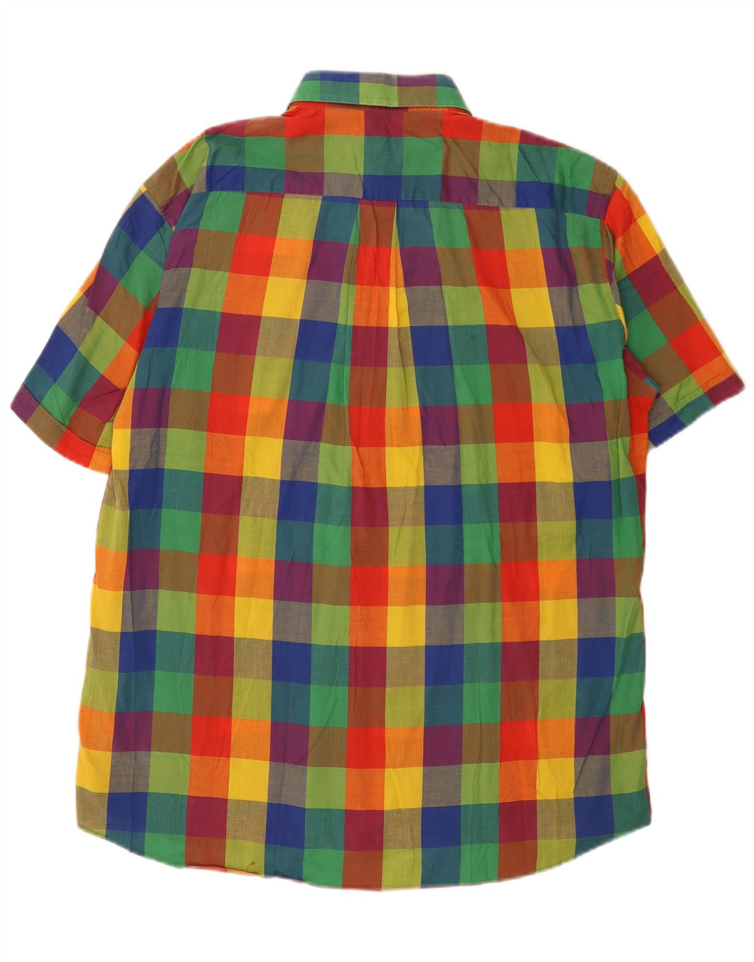 Ungaro Camisa Chemises para hombre Talla 41 16 Cuadros multicolores grandes