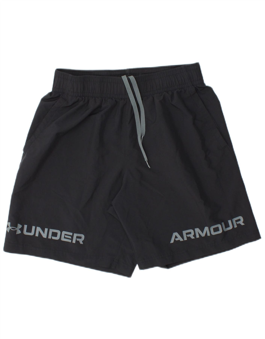 UNDER ARMOUR Pantalones cortos deportivos con gráficos para hombre, talla grande, negro