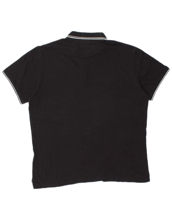 Champion Polo Para Hombre Grande Negro