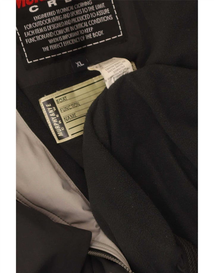 Murphy & Nye Chaqueta Bomber para Hombre UK 42 XL Poliamida Negra