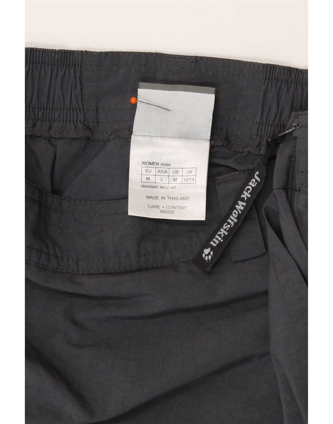 Falda pantalón Jack Wolfskin para mujer UK 40/40 Poliamida gris medio