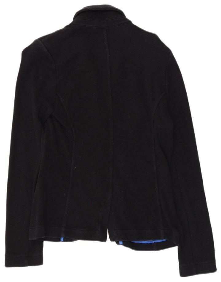 Whistles Chaqueta tipo blazer de 2 botones para mujer Reino Unido 10 Small Algodón negro
