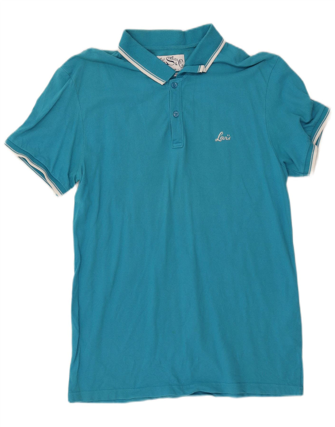 LEVI'S Polo Slim Fit para Hombre Algodón Azul Grande