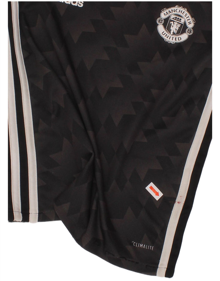 ADIDAS Camiseta gráfica Manchester United para niños 4-5 años Negro