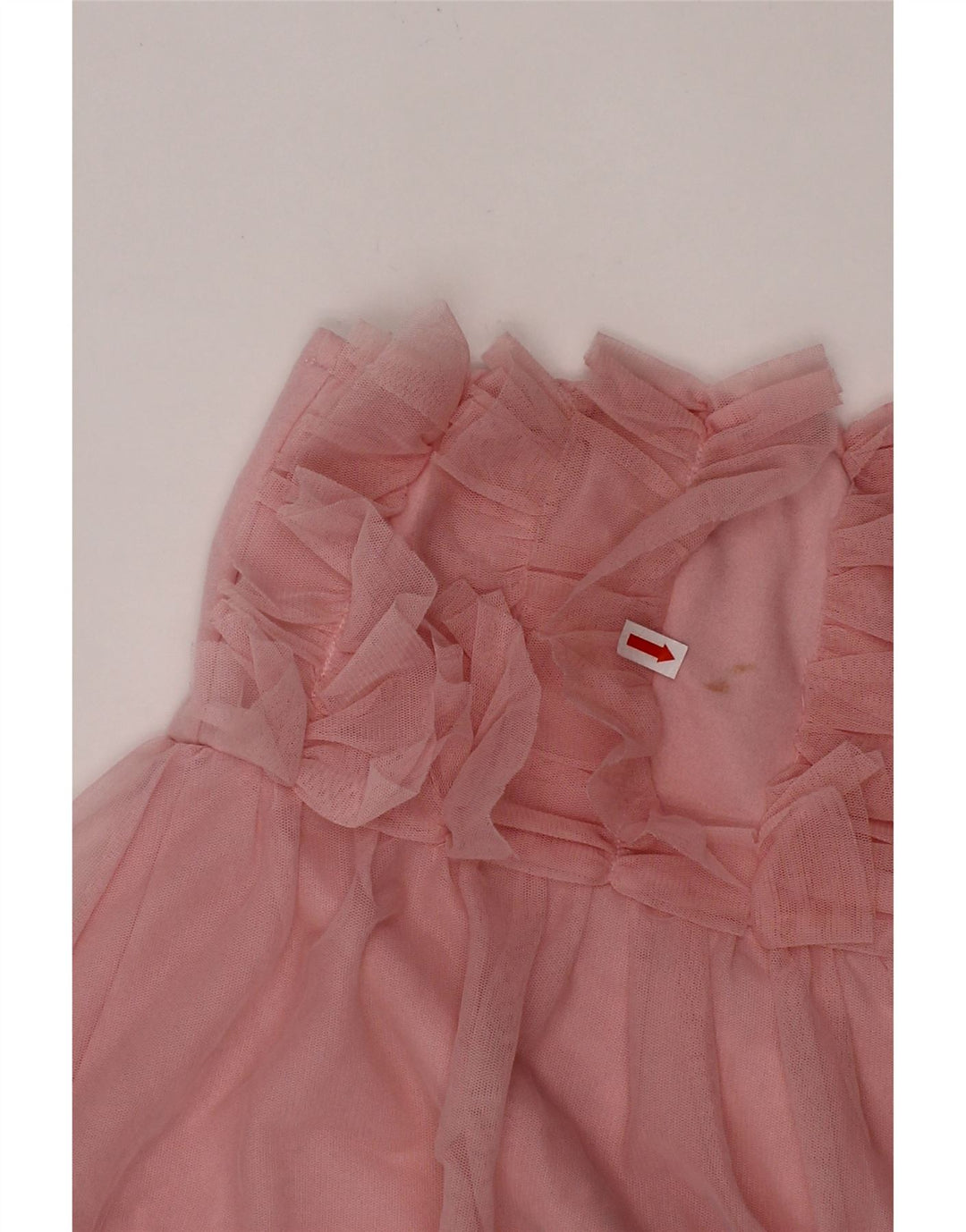 TERRANOVA Girls Halter Dress 6-7 Years Pink Polyester