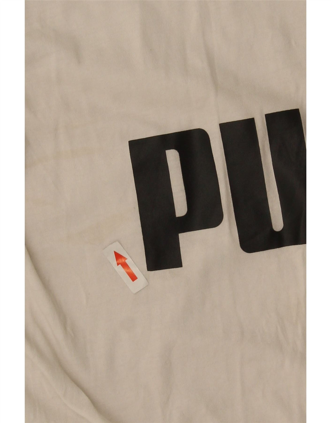 Puma - Camiseta gráfica para hombre, talla grande, algodón blanco