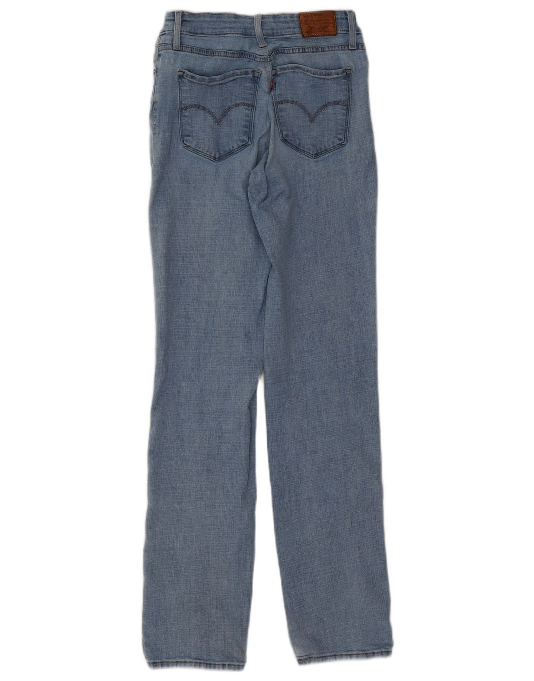 LEVI'S Vaqueros Rectos Mujer W29 L32 Algodón Azul
