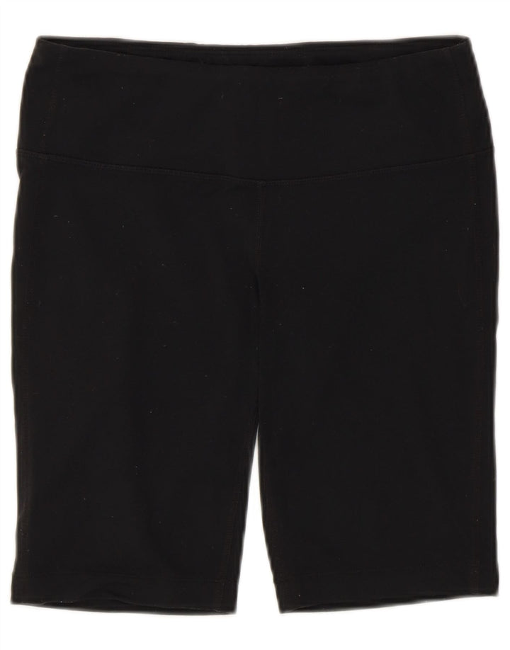 ATHLETA Pantalones cortos deportivos para mujer UK 8 Small Poliéster negro
