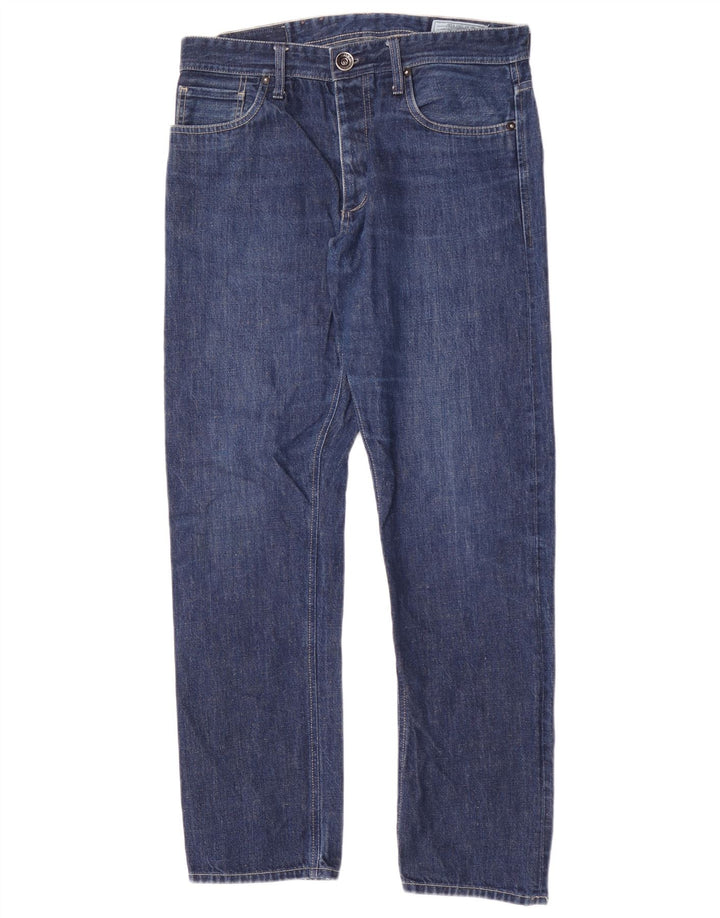 Jack & Jones Vaqueros Rectos Hombre W34 L32 Algodón Azul