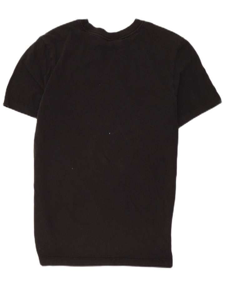 Nike - Camiseta gráfica para hombre, talla pequeña, algodón negro