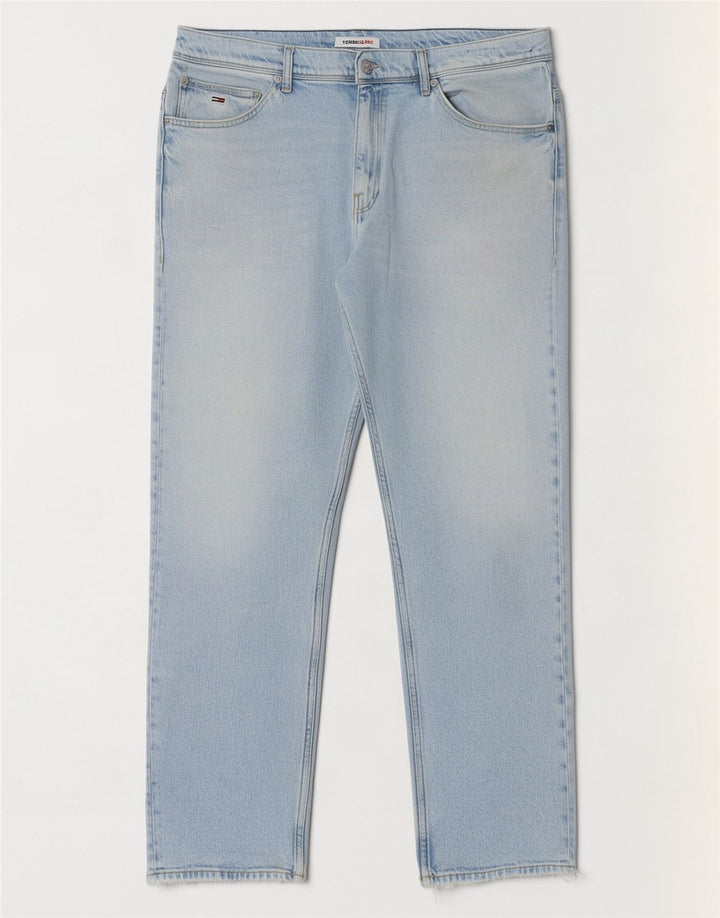Tommy Hilfiger Vaqueros rectos para hombre W38 L30 Azul
