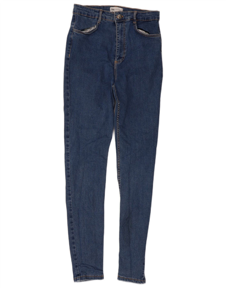 Zara Vaqueros Pitillo Mujer EU 40 Mediano W30 L29 Azul