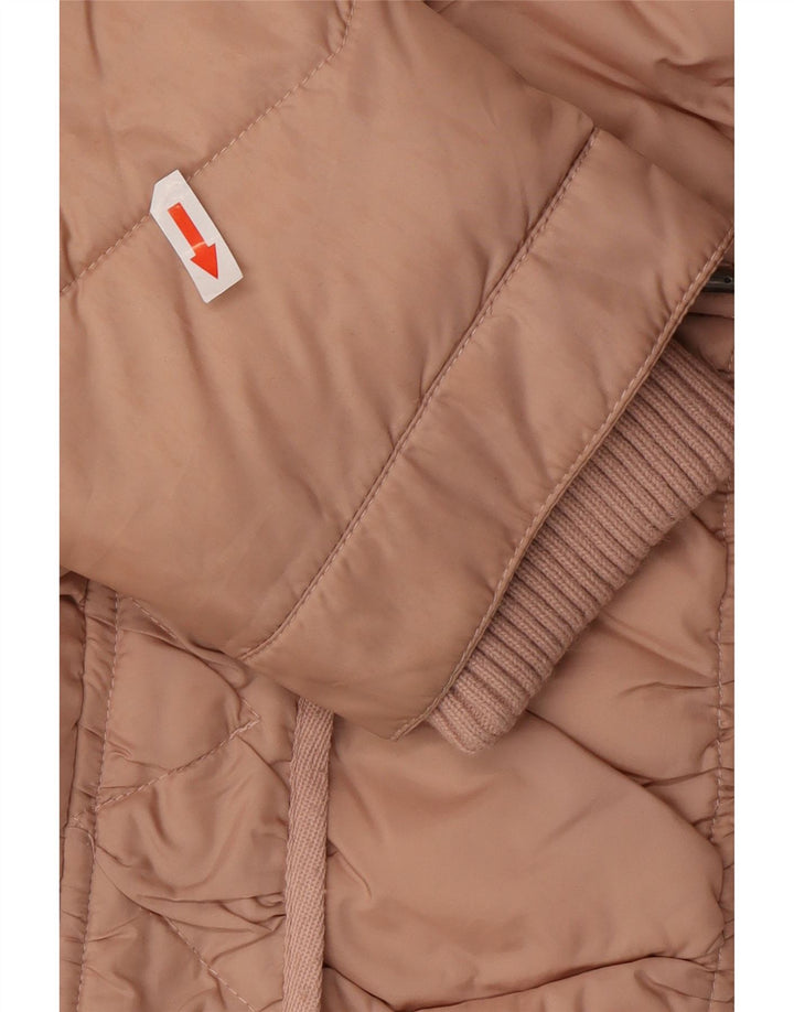Kangaroos Chaqueta acolchada con capucha para mujer UK 40 Poliacrílico rosa medio