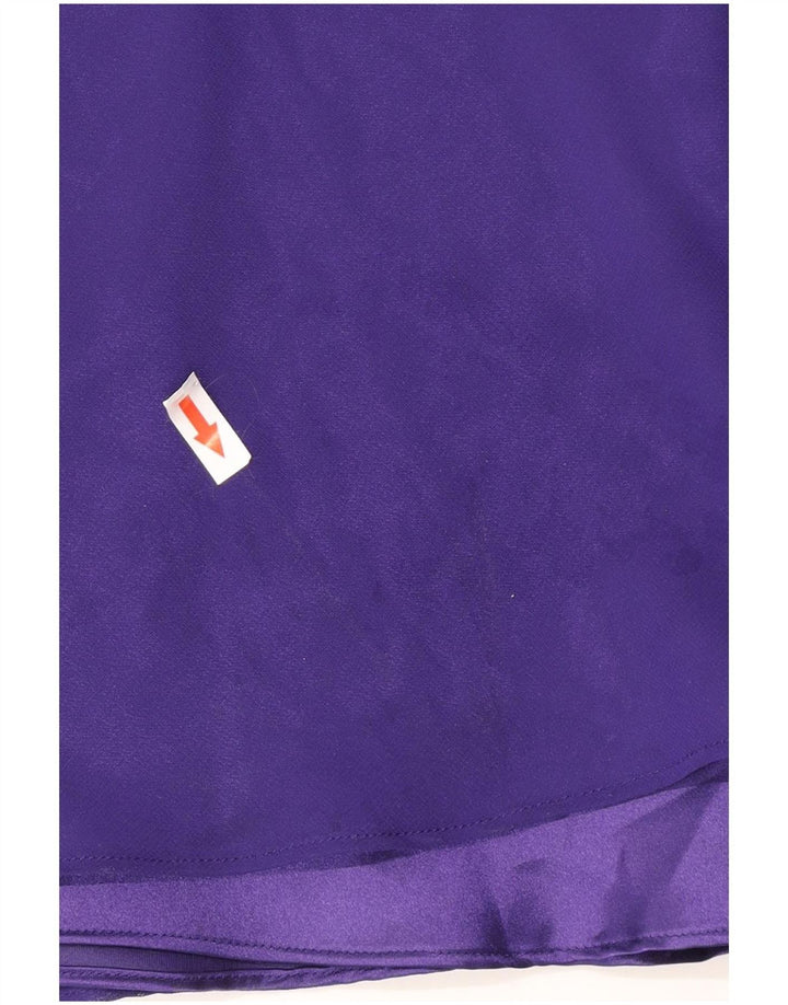 Vestido largo sin mangas para mujer Debut UK 44 Poliéster morado medio
