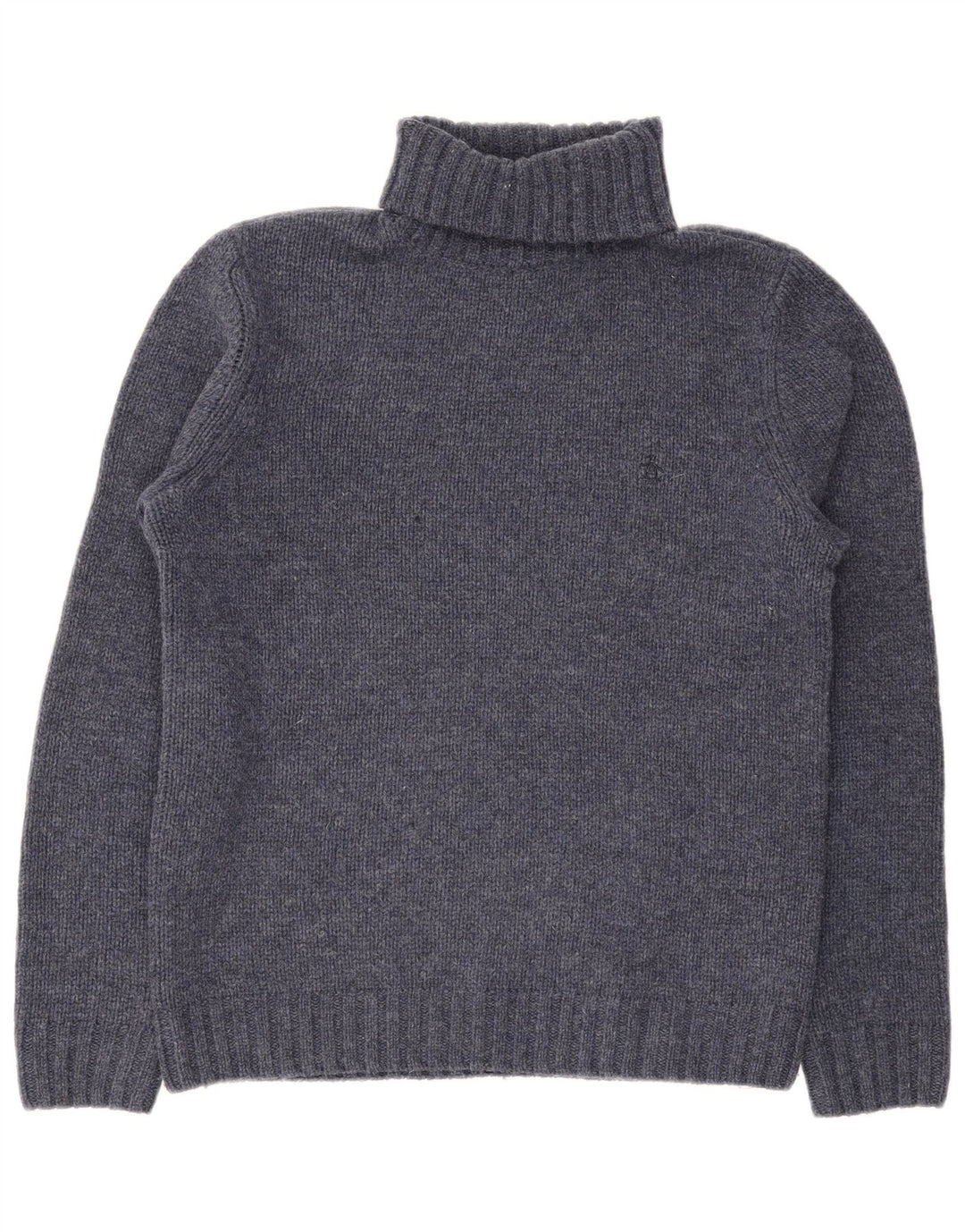 Penguin - Jersey con cuello vuelto para mujer, talla 40, talla grande, color azul marino