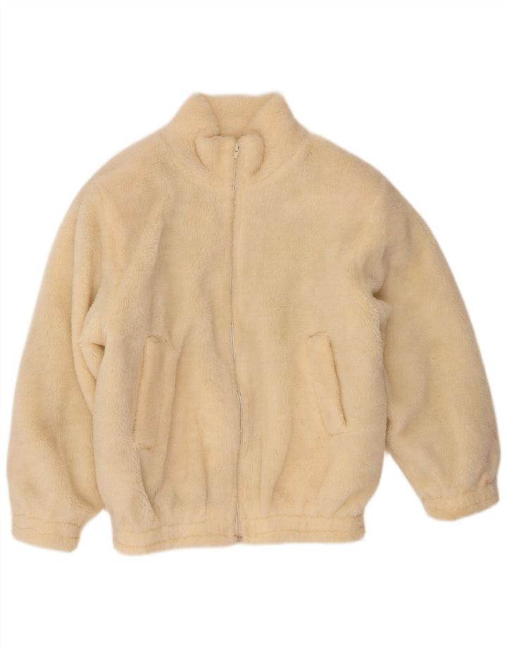 Chaqueta de piel sintética para mujer Marina Yachting IT 42 Medium Off White Poliéster