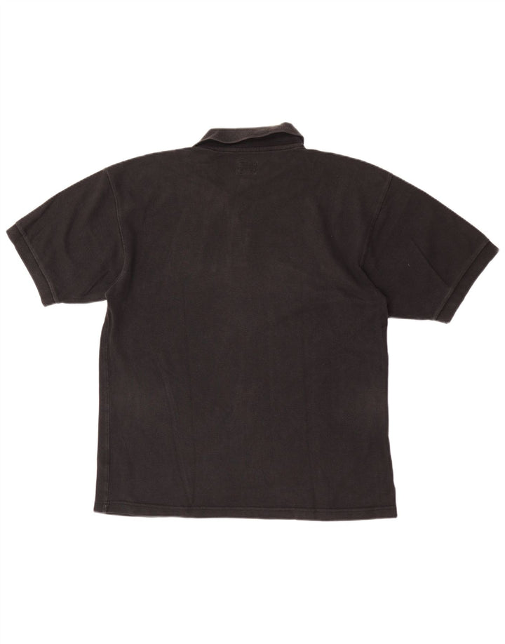 Levi's Polo para hombre de algodón negro grande
