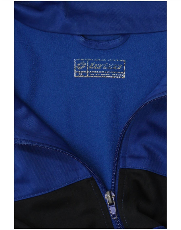 Lotto Hombre Chándal Top Chaqueta XL Azul Colorblock