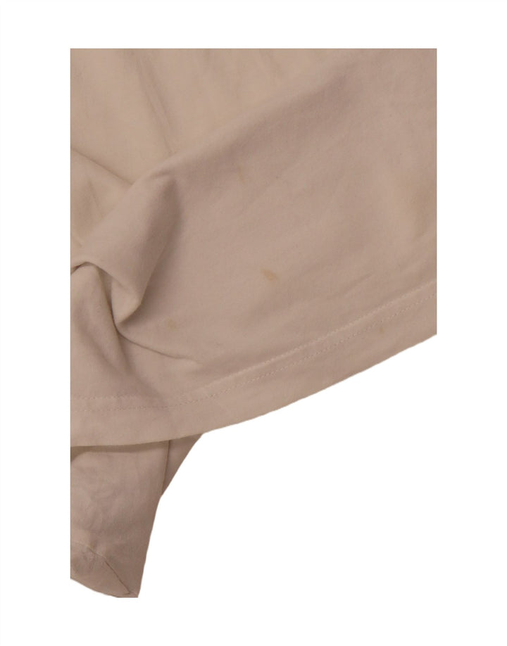 ADIDAS Camiseta para hombre Top Small Off White Cotton