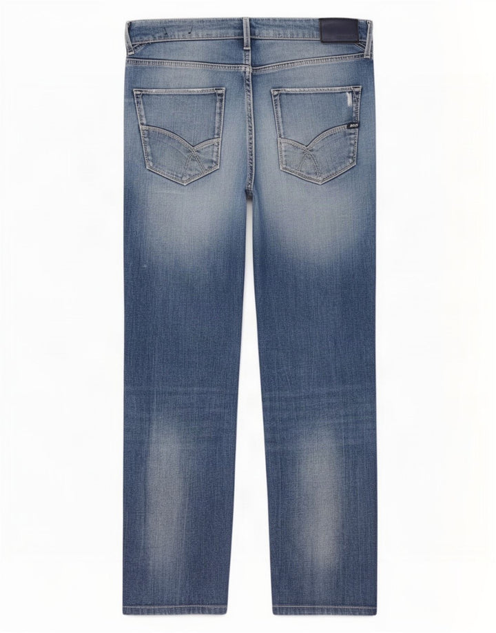 Vaqueros rectos para hombre Gas W36 L30 Azul