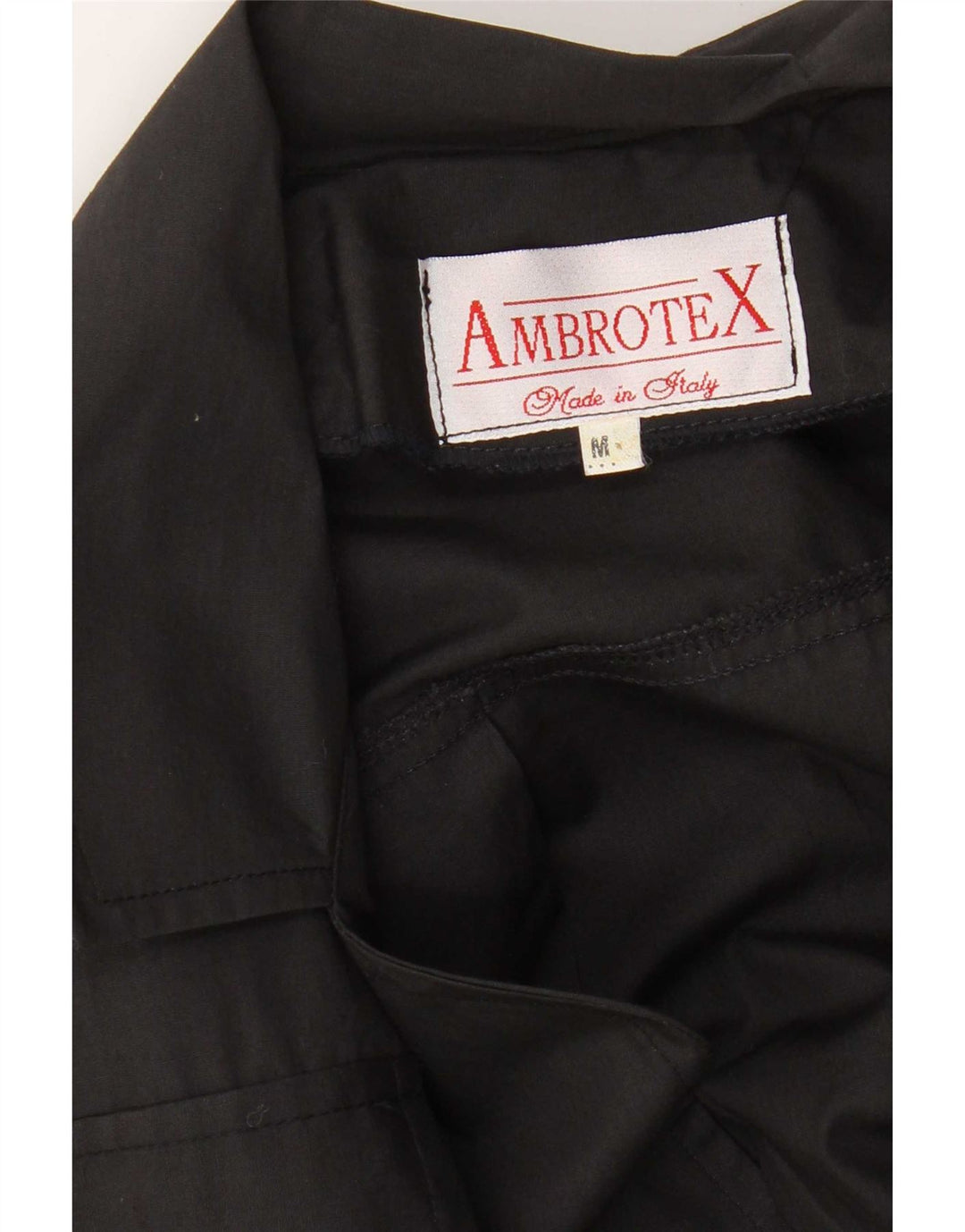 Vintage mujer manga corta 2 botón Blazer chaqueta Reino Unido 14 medio negro