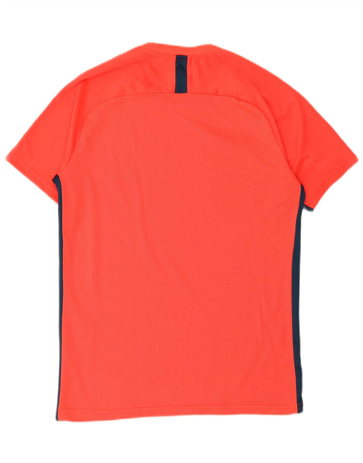 Camiseta Nike Dri Fit para hombre con bloques de color rojo mediano