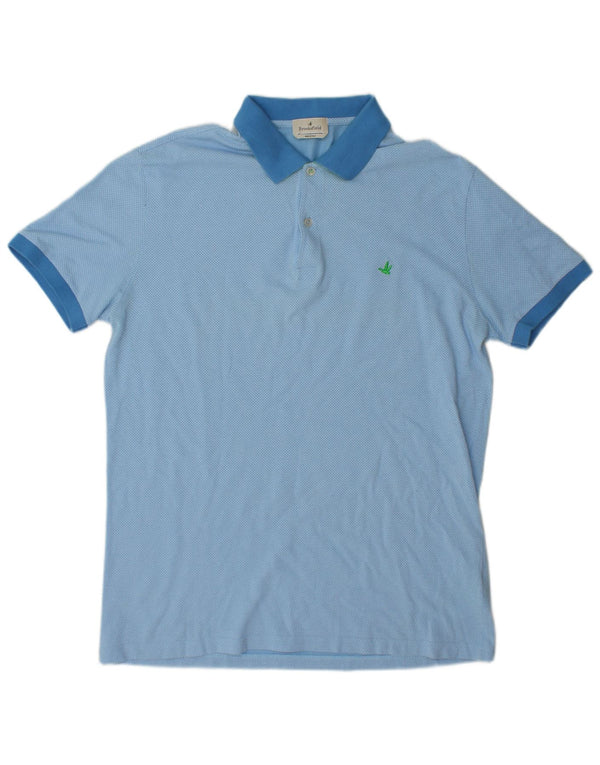 Brooksfield Polo Hombre IT 54 XL Algodón Azul
