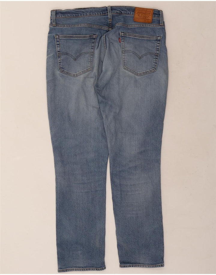 Levi's Hombre 511 Slim Jeans W36 L32 Algodón Azul