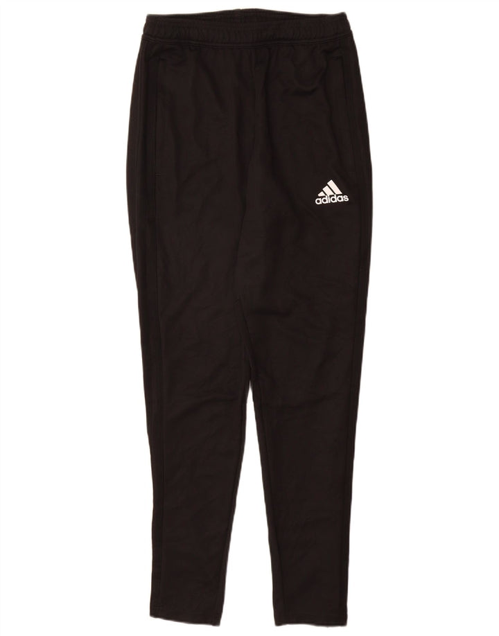Adidas Mens Climacool Chándal Pantalones Pequeños Negro Poliéster