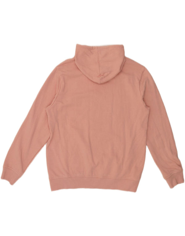Levi's Jersey con capucha extragrande gráfico para mujer Reino Unido 46 Algodón rosa grande