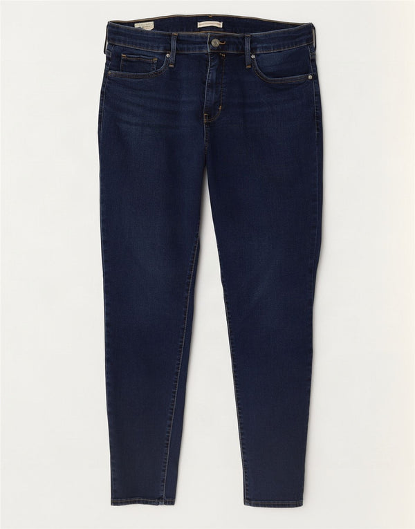 Levi's Womens 310 Shaping Super Skinny Jeans US 18 2XL W36 L29 Navy Blue