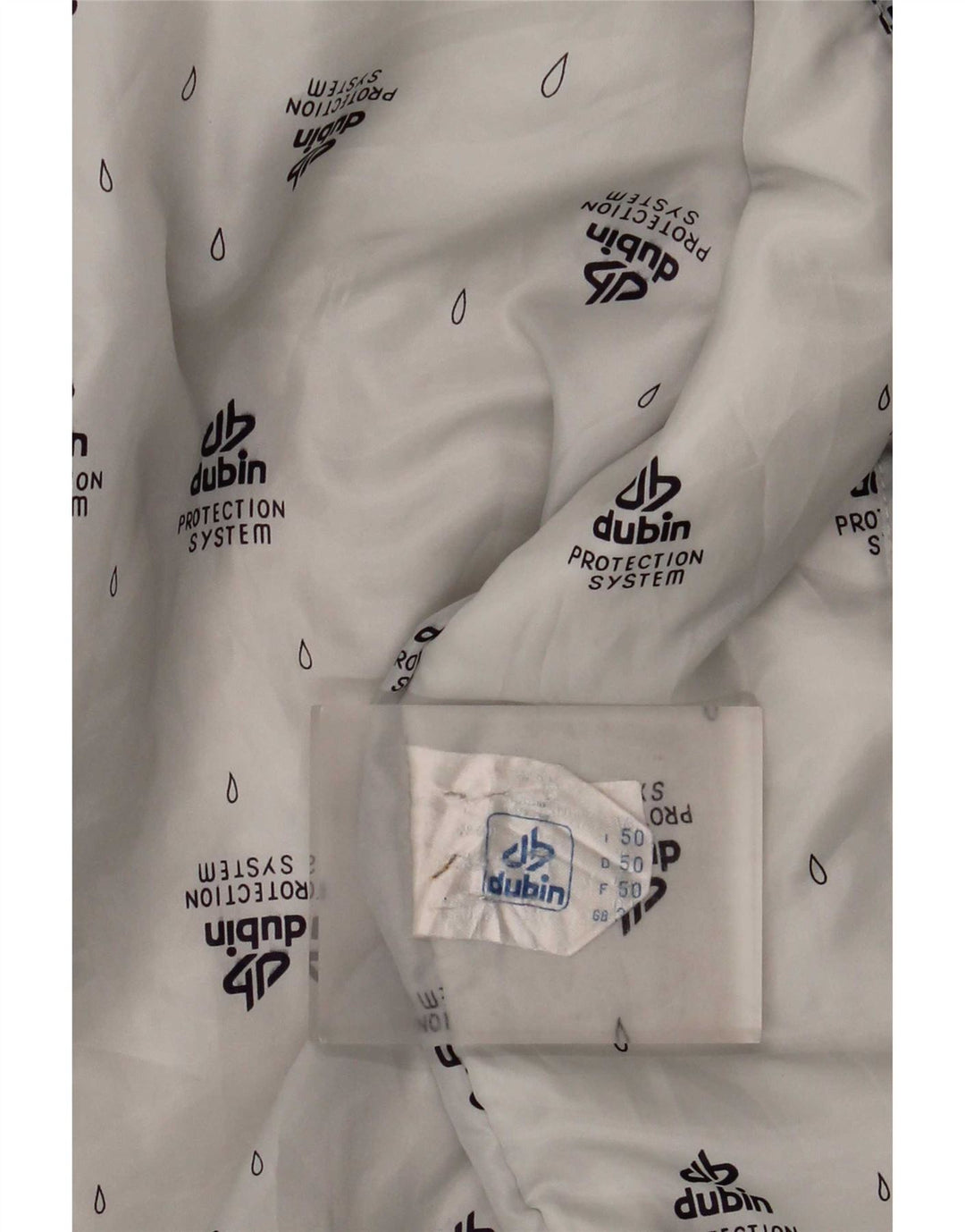Dubin Chaqueta acolchada con capucha para hombre IT 50 Large Blanco Colorblock Poliéster