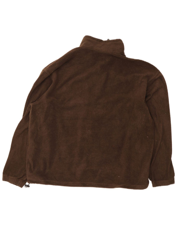 Columbia Chaqueta polar para hombre UK 44 2XL Marrón Poliéster