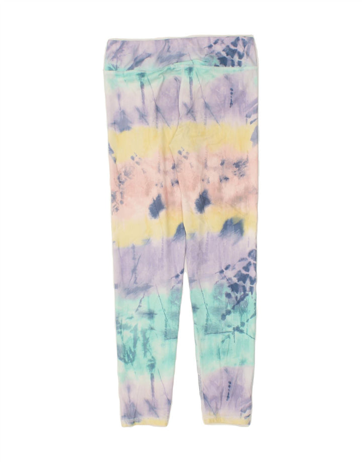 EDDIE BAUER Girls Leggings 14-15 Years Large Multicoloured Tie Dye Vintage Eddie Bauer and Second-Hand Eddie Bauer from Messina Hembry 