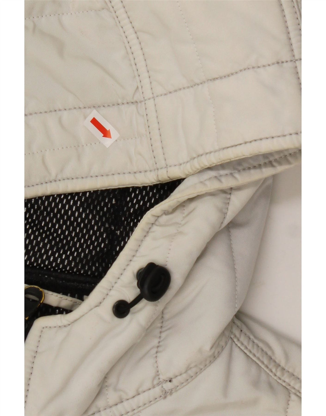 REFRIGIWEAR Chaqueta bomber con capucha para mujer UK 14 Mediana Poliamida blanca