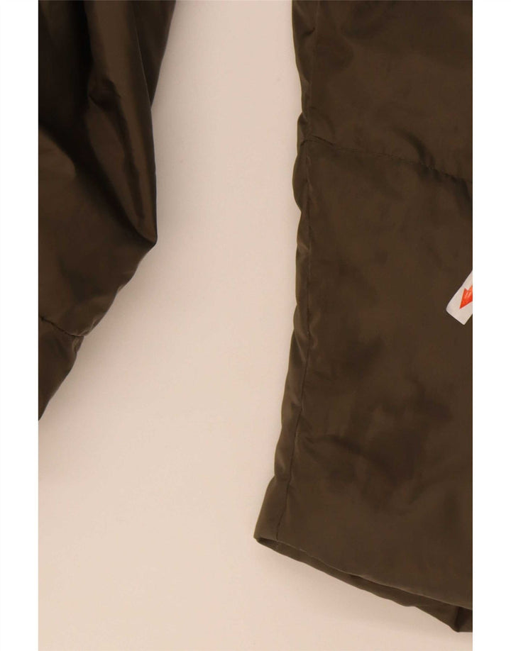 Belfe Chaqueta acolchada con capucha para hombre UK 44 2XL Poliamida caqui