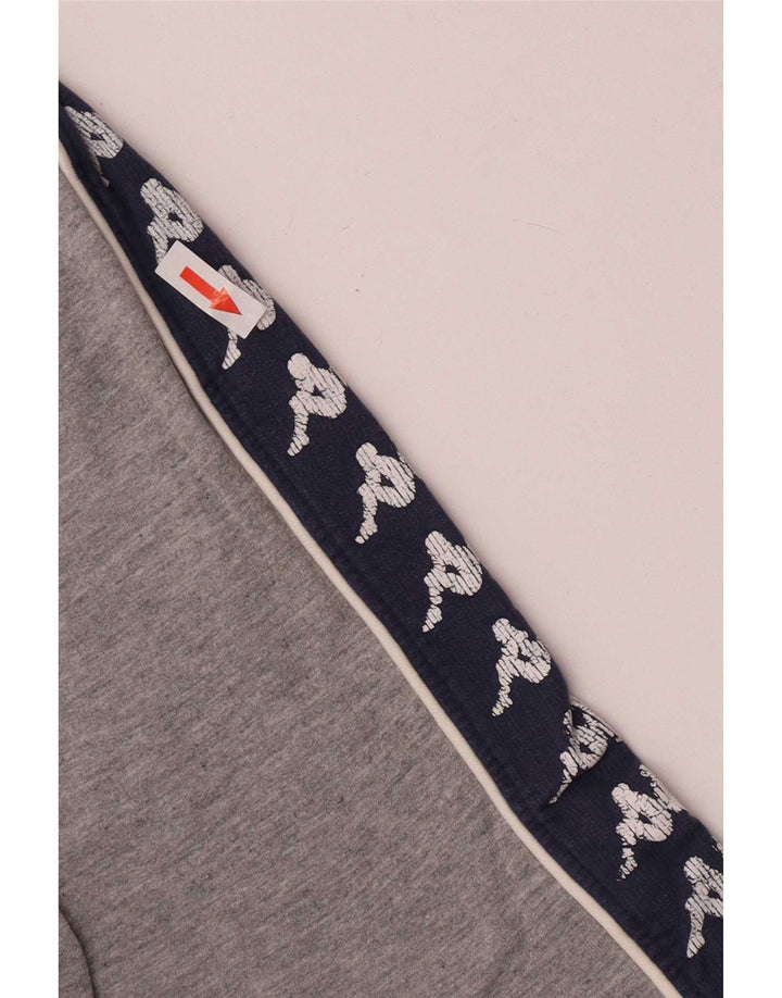 Kappa - Sudadera gráfica para mujer, talla 44, color gris medio