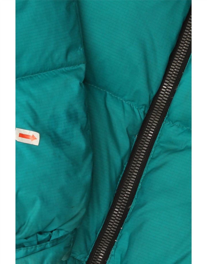 Superdry Chaqueta Acolchada Para Mujer ES 42 Poliéster Color Block Turquesa Medio
