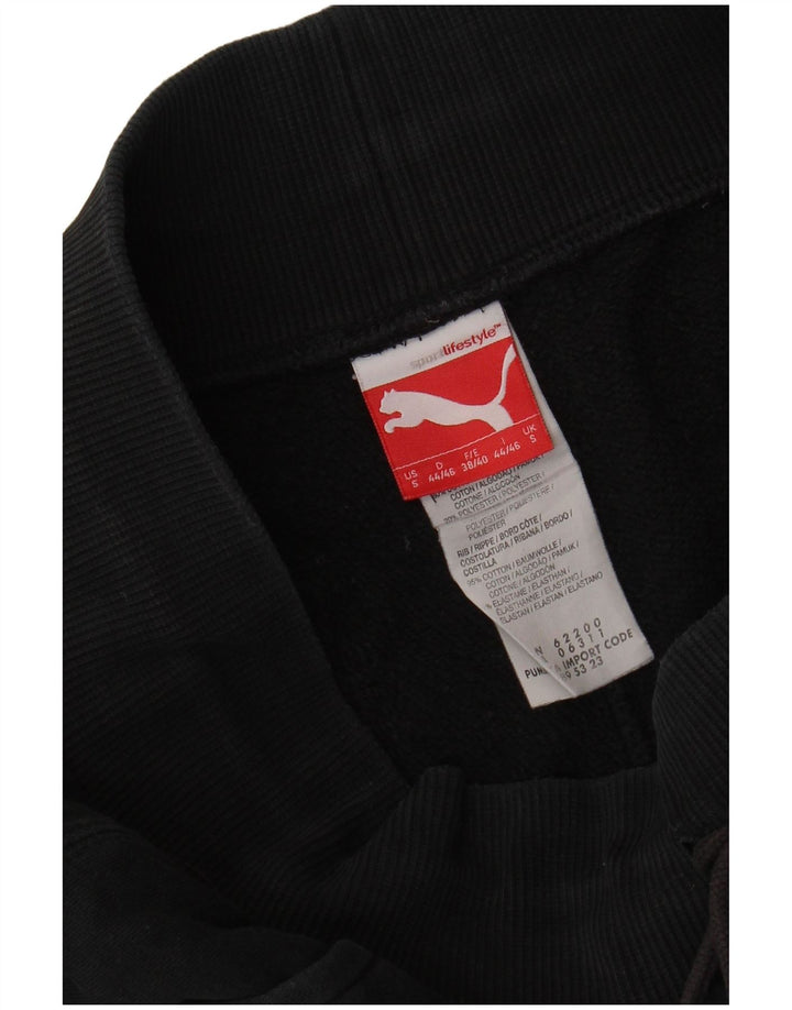 PUMA Pantalones de chándal para hombre Joggers Small Black Cotton
