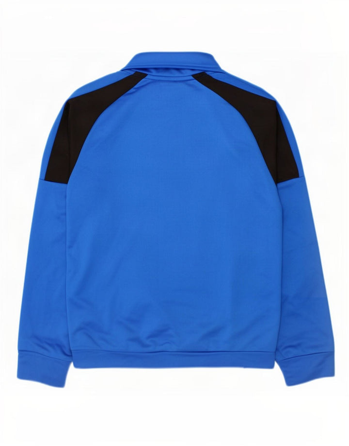 Puma Chaqueta de chándal para niño 9-10 años Azul Colorblock Poliéster