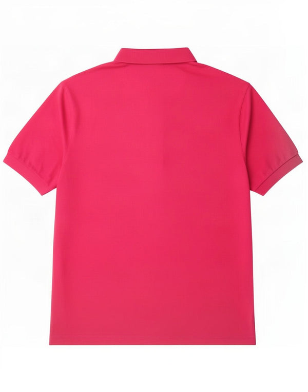 Diadora Polo Hombre Grande Rosa Algodón