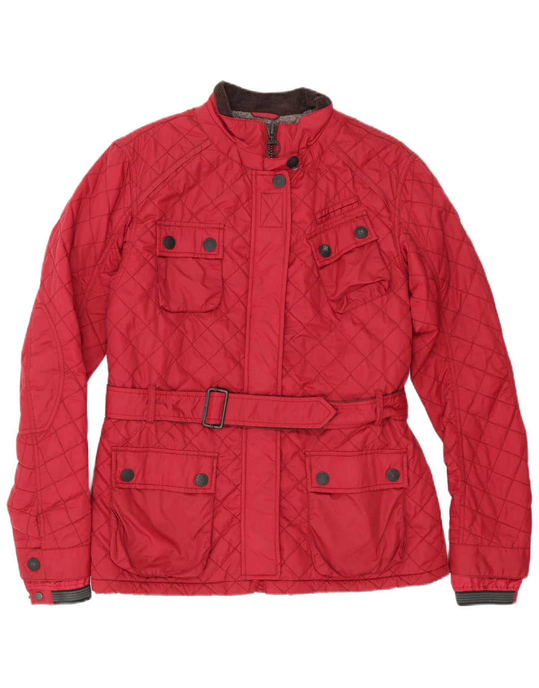 Superdry Chaqueta Acolchada Mujer ES 40 XL Nylon Rojo
