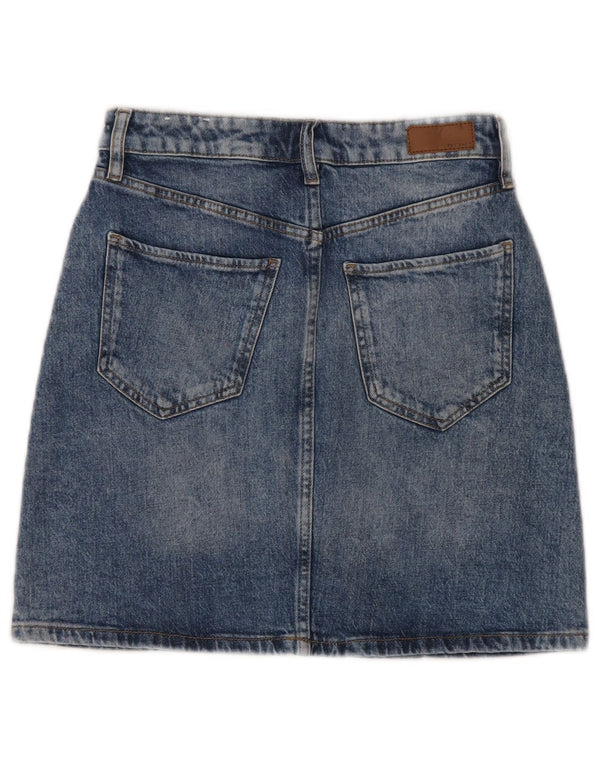 Minifalda vaquera para mujer de Fat Face UK 6 XS W26 Algodón azul