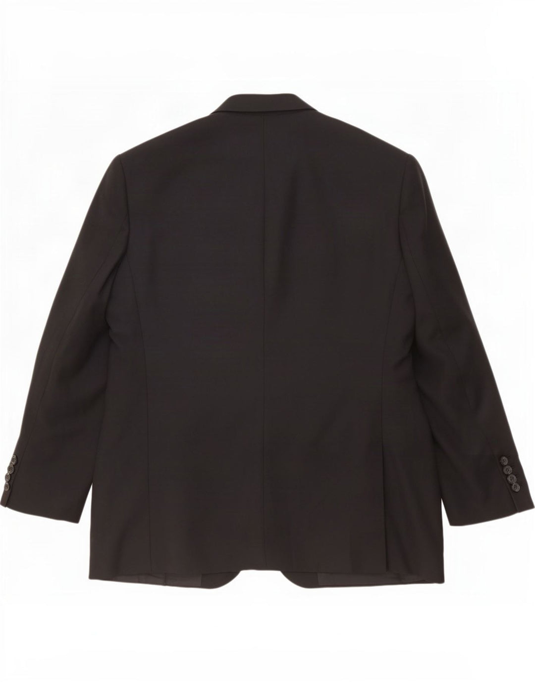 Marks & Spencer Chaqueta tipo blazer de 3 botones para hombre UK 48 2XL Poliéster negro