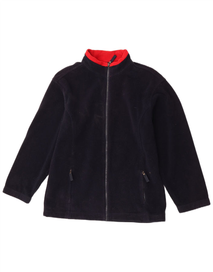 Marks & Spencer Chaqueta polar para hombre UK 36 Small Azul marino Colorblock