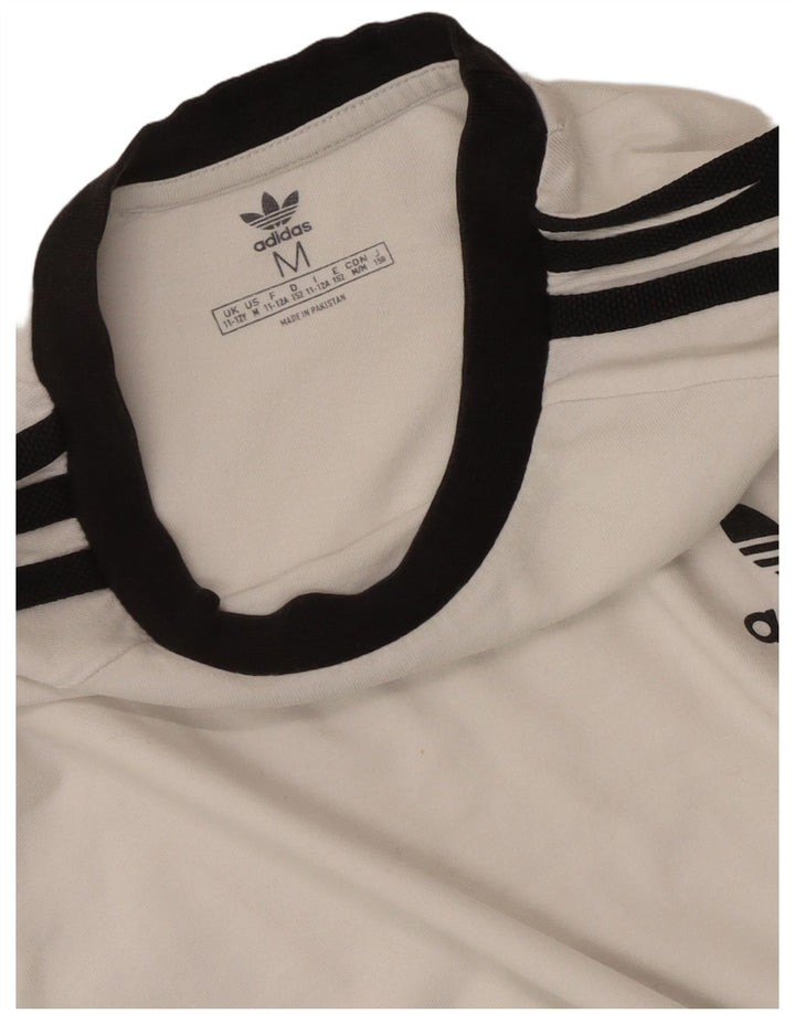 Adidas Camiseta Niño Top 11-12 Años Mediano Blanco