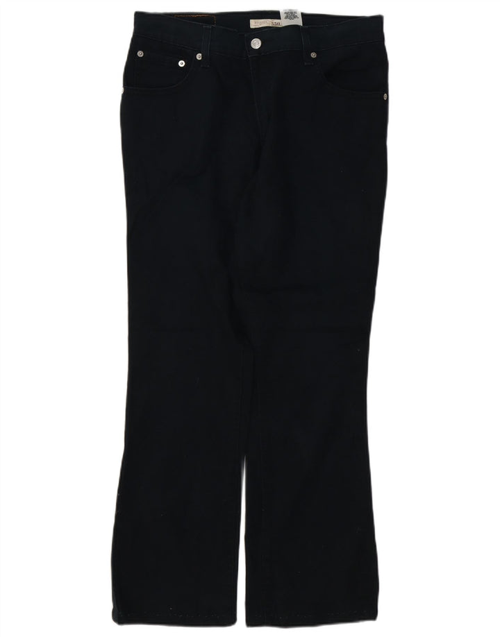LEVI'S Jeans 550 de corte relajado para mujer US 8 Medium W32 L28 Negro